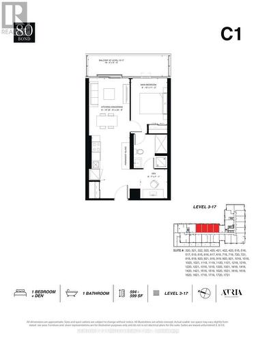 821 - 80 Bond Street E, Oshawa (Central), ON 