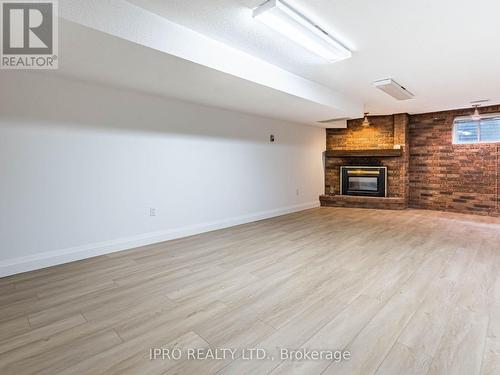 Cozy Recreation Room - 3293 Havenwood Drive, Mississauga, ON - Indoor With Fireplace