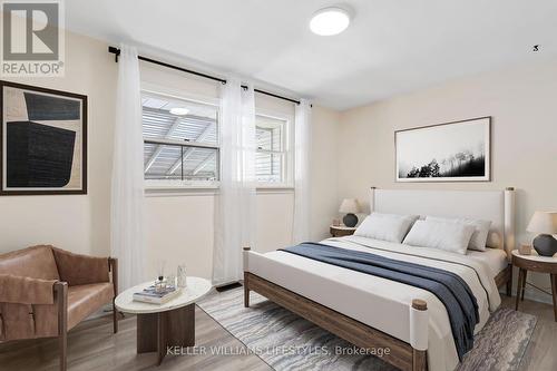 Virtually staged Bedroom 2 - 67 Britannia Avenue, London, ON - Indoor Photo Showing Bedroom