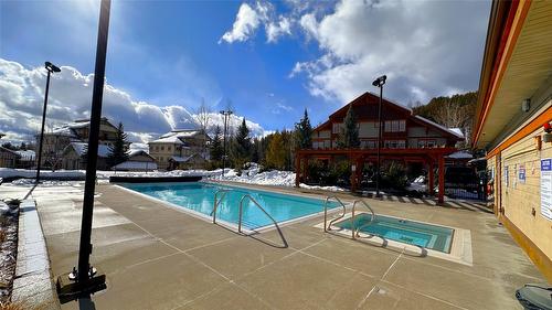 M4-D-1351 Gerry Sorensen Way, Kimberley, BC - Outdoor With In Ground Pool