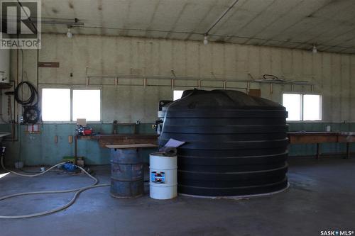 Gravelbourg Acreage, Gravelbourg Rm No. 104, SK - Indoor Photo Showing Garage