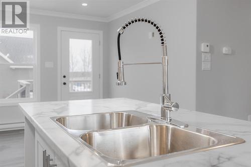 11 Kennedys Road, Conception Bay South, NL - Indoor Photo Showing Kitchen With Double Sink