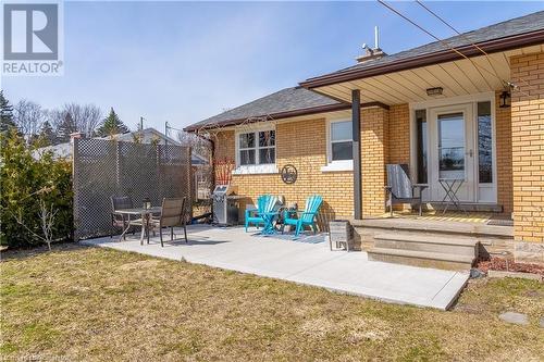 39 Katherine Crescent, Kitchener, ON - Outdoor With Deck Patio Veranda