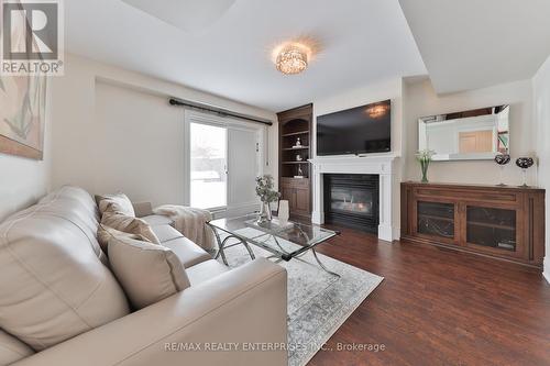 3630 Silverplains Drive, Mississauga, ON - Indoor Photo Showing Living Room With Fireplace