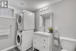 Laundry in lower level unit - 