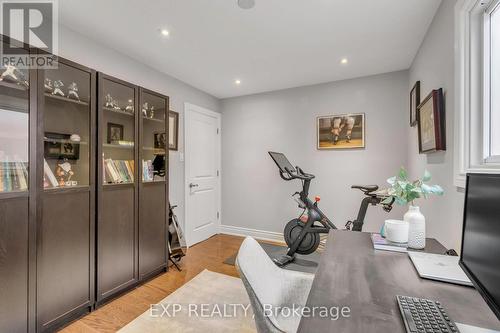 4th bedroom or Office - 935 Lovingston Crescent, Mississauga, ON - Indoor Photo Showing Gym Room