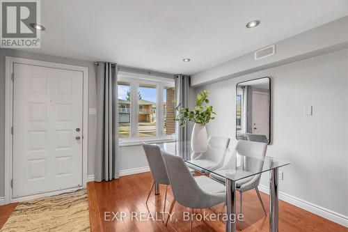 Separate Entrance to Lower Level - 935 Lovingston Crescent, Mississauga, ON - Indoor Photo Showing Dining Room