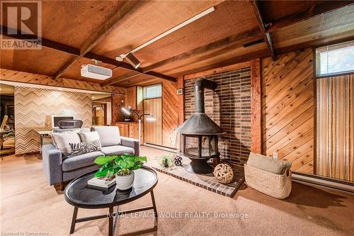 368 Warrington Drive, Waterloo, ON - Indoor Photo Showing Living Room With Fireplace