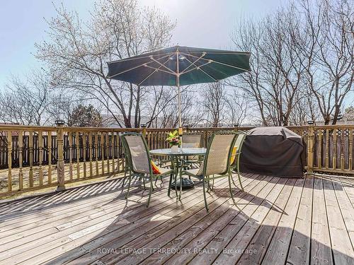 3457 Beau Rivage Crescent, Mississauga, ON - Outdoor With Deck Patio Veranda