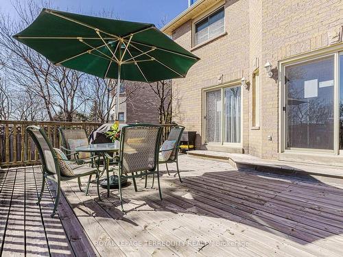 3457 Beau Rivage Crescent, Mississauga, ON - Outdoor With Deck Patio Veranda With Exterior