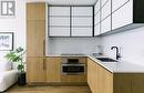 1770 Pendrell Street, Vancouver, BC  - Indoor Photo Showing Kitchen With Double Sink 