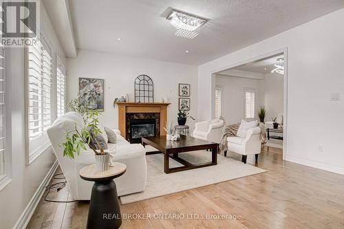 145 Redtail Street, Kitchener, ON - Indoor Photo Showing Living Room With Fireplace