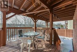 Deck in basement Ravine Lot - 