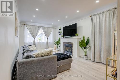 159 Taylor Avenue, Hamilton, ON - Indoor Photo Showing Living Room With Fireplace