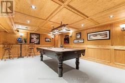 Open Concept Recreation Area in Basement - 