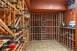 Temperature Controlled Wine Cellar In Basement - 