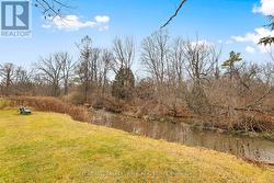 Park Bench on Property Overlooking Duffins Creek - 