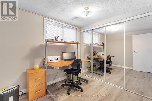 Fifth bedroom features wall to wall closet - 2000 Silverberry Crescent, Mississauga, ON - Indoor Photo Showing Office