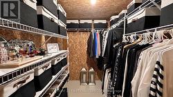 Cedar walk-in storage room - 