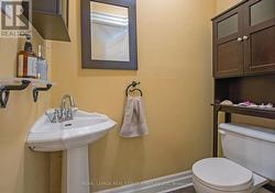 main floor powder room - 