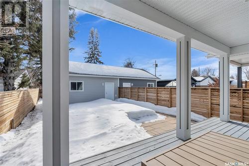 1418 10Th Street E, Saskatoon, SK - Outdoor With Deck Patio Veranda With Exterior