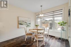 Breakfast nook w access to W facing Covered Deck - 