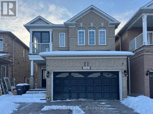 3562 Fountain Park Avenue, Mississauga, ON - Outdoor With Balcony With Facade