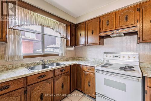 20 Harvard Place, Hamilton, ON - Indoor Photo Showing Kitchen With Double Sink