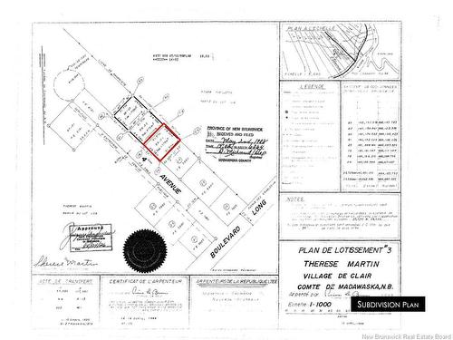 - 4E Ave, Clair, NB 