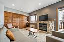 Living room - 127-2396 Rue Labelle, Mont-Tremblant, QC  - Indoor Photo Showing Living Room With Fireplace 
