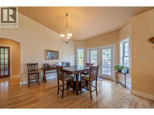 Vaulted dining room - 3210 / 3208 Cory Road, Keremeos, BC 