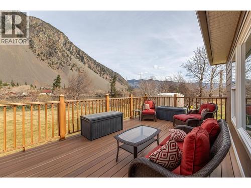 Back deck - 3210 / 3208 Cory Road, Keremeos, BC 