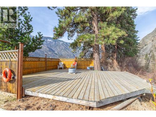 River front deck - 3210 / 3208 Cory Road, Keremeos, BC 