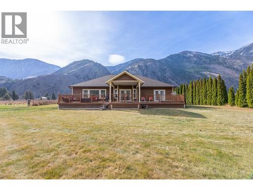 Rear of main house - 3210 / 3208 Cory Road, Keremeos, BC 