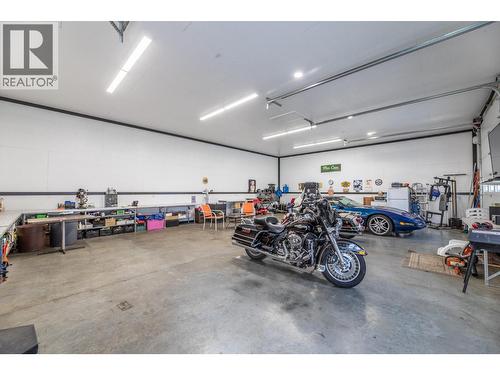 Interior of work shop - 3210 / 3208 Cory Road, Keremeos, BC 