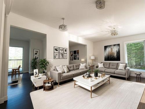 Living room - 4575 Rue De La Rogeloise, Sainte-Adèle, QC - Indoor Photo Showing Living Room