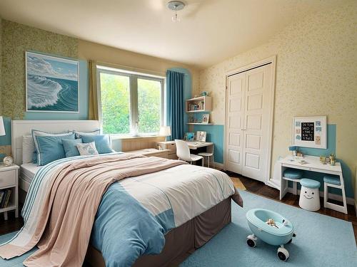 Bedroom - 4575 Rue De La Rogeloise, Sainte-Adèle, QC - Indoor Photo Showing Bedroom
