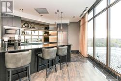 Bar/kitchen area in shared entertainment area - 