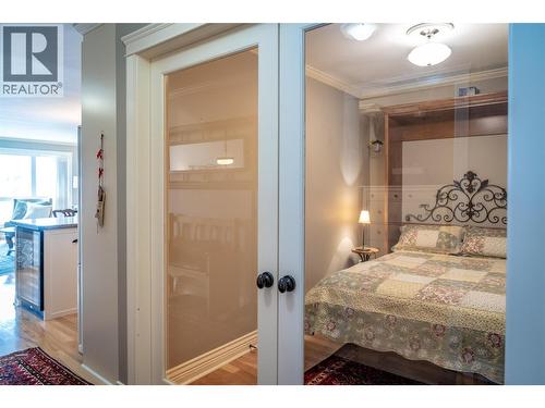 Den with Queen size Murphy bed - 550 Rainbow Drive Unit# 305, Kaslo, BC - Indoor Photo Showing Bedroom