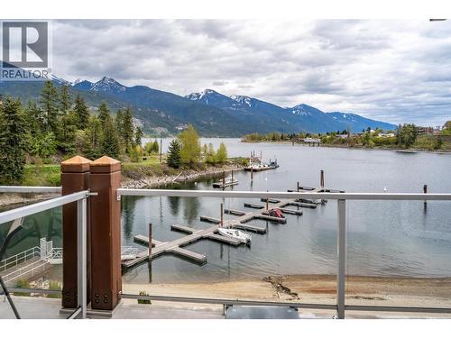 550 Rainbow Drive Unit# 305, Kaslo, BC - Outdoor With Body Of Water With Balcony With View