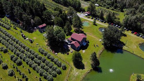 Photo aérienne - 110 1Er Rang, Saint-Romain, QC 