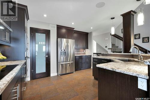 45 Crescent Drive, Avonlea, SK - Indoor Photo Showing Kitchen With Stainless Steel Kitchen With Upgraded Kitchen