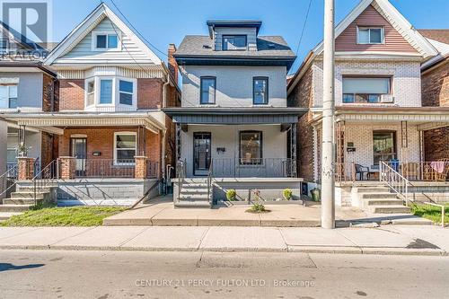 732 Cannon Street, Hamilton, ON - Outdoor With Deck Patio Veranda With Facade