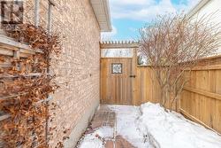 Walkway to the backyard gate - 