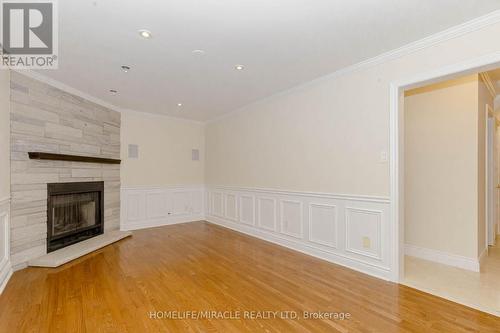 5393 Fallingbrook Drive, Mississauga, ON - Indoor With Fireplace