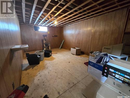 33 4Th Avenue E, Central Butte, SK - Indoor Photo Showing Basement