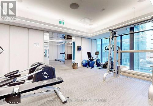 4307 - 115 Blue Jays Way, Toronto, ON - Indoor Photo Showing Gym Room
