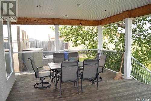 801 13Th Avenue E, Kindersley, SK - Outdoor With Deck Patio Veranda With Exterior