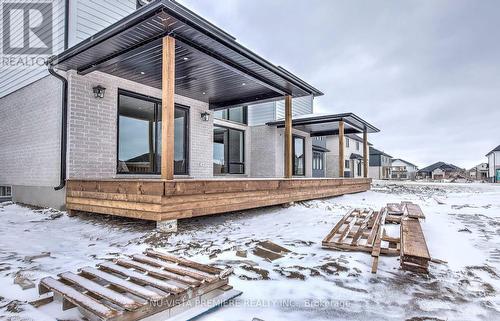 71 Basil Crescent, Middlesex Centre (Ilderton), ON - Outdoor With Deck Patio Veranda