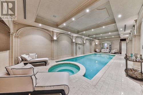 489 Lakeshore Road E, Oakville, ON - Indoor Photo Showing Other Room With In Ground Pool